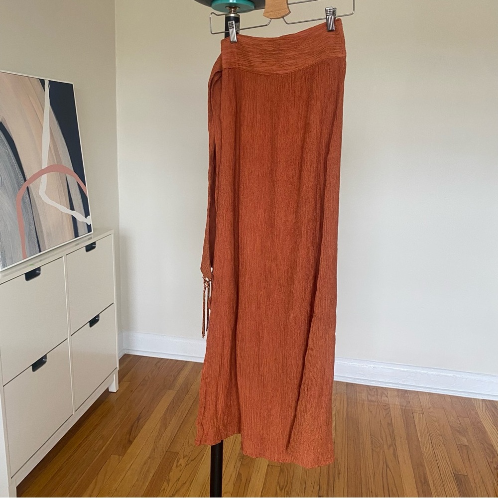 Elegant Rust Skirt